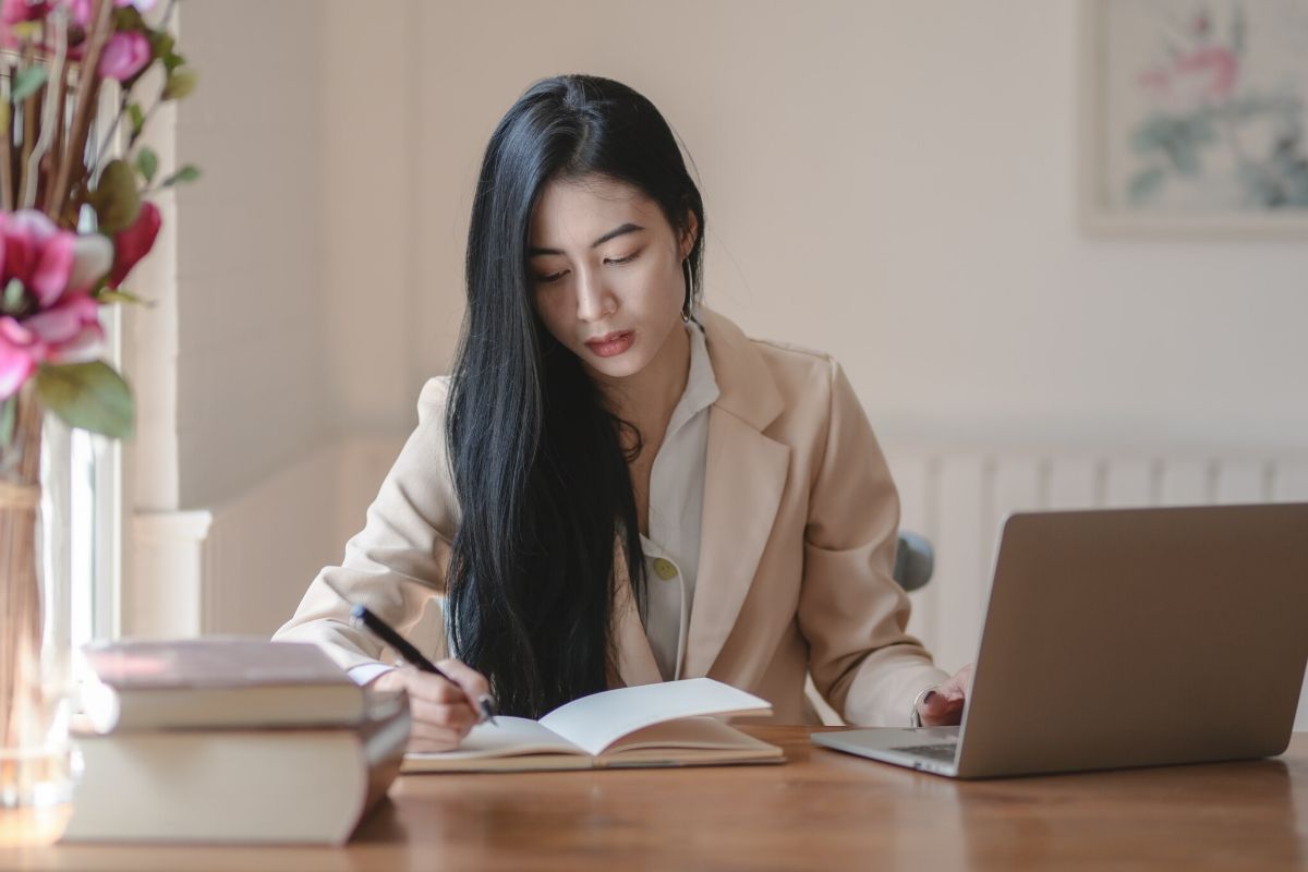 Australian Migration Skills Assessment - woman reading papers